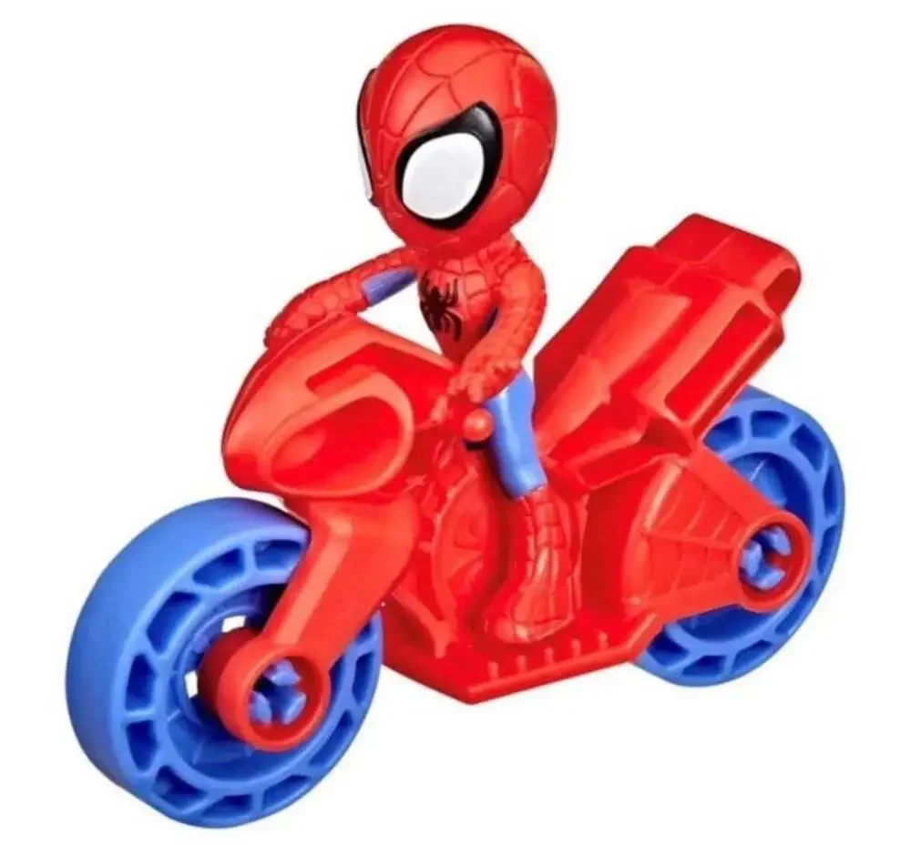 Marvel Spidey and His Amazing Friends Spidey Figure and Motorcycle